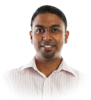 Indian man. Young good looking Indian people smiling, standing isolated on white background.